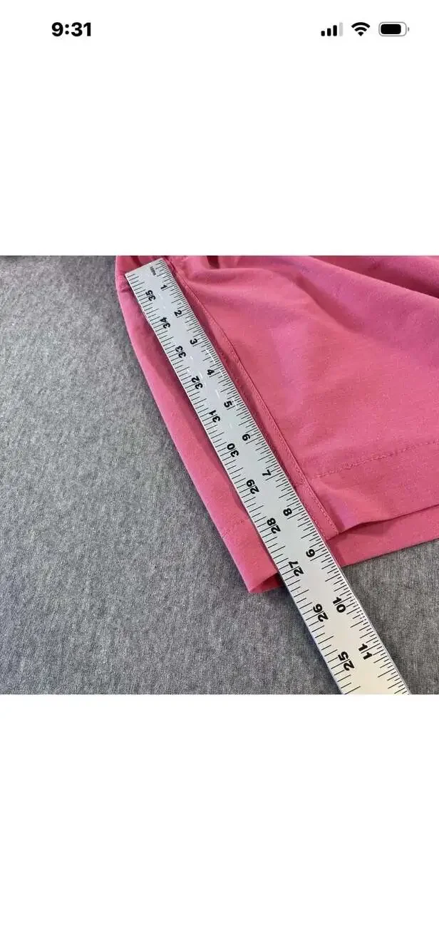 Faherty All Day Shorts Sunset Pink Size 38